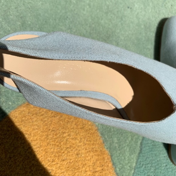 Blue Daisy Creatures of Comfort Slingbacks - Picture 5 of 5